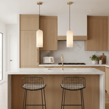 Quinn Alabaster Pendant Lamp