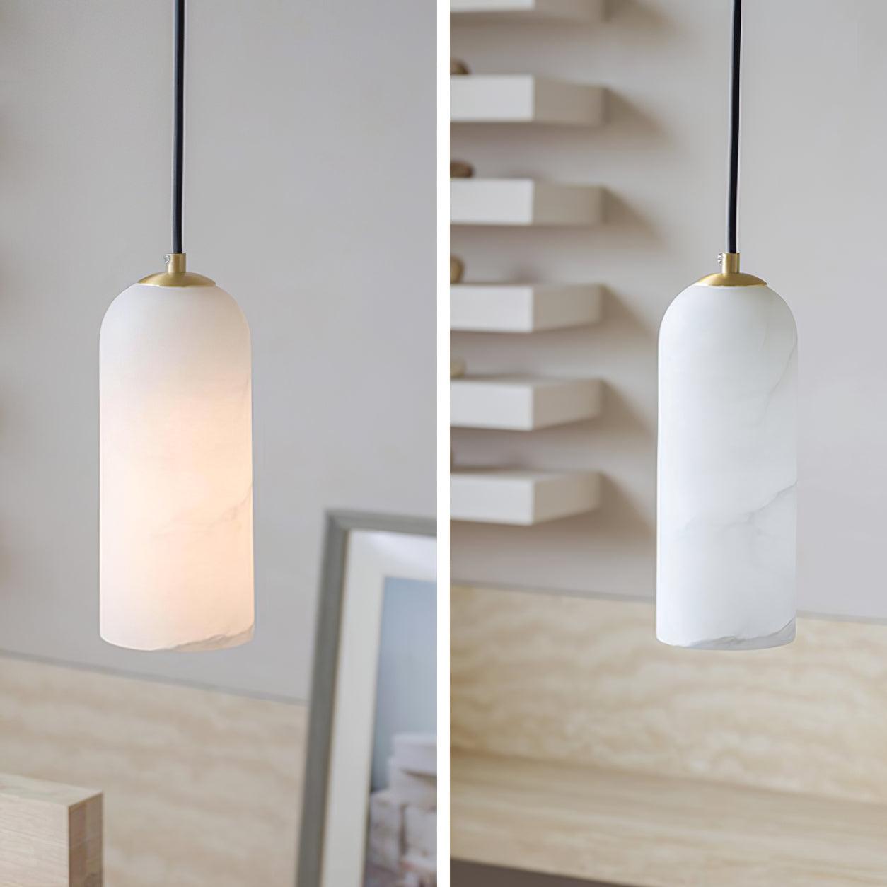 Quinn Alabaster Pendant Lamp