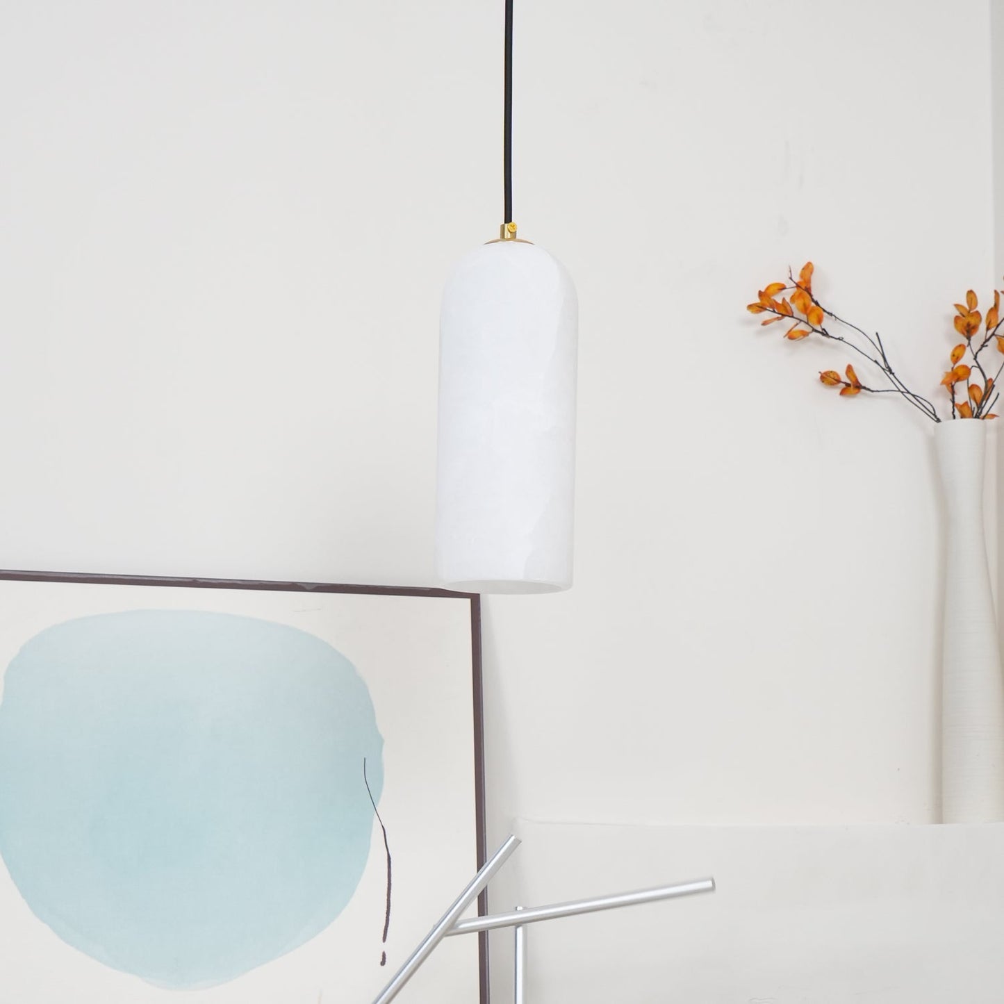 Quinn Alabaster Pendant Lamp