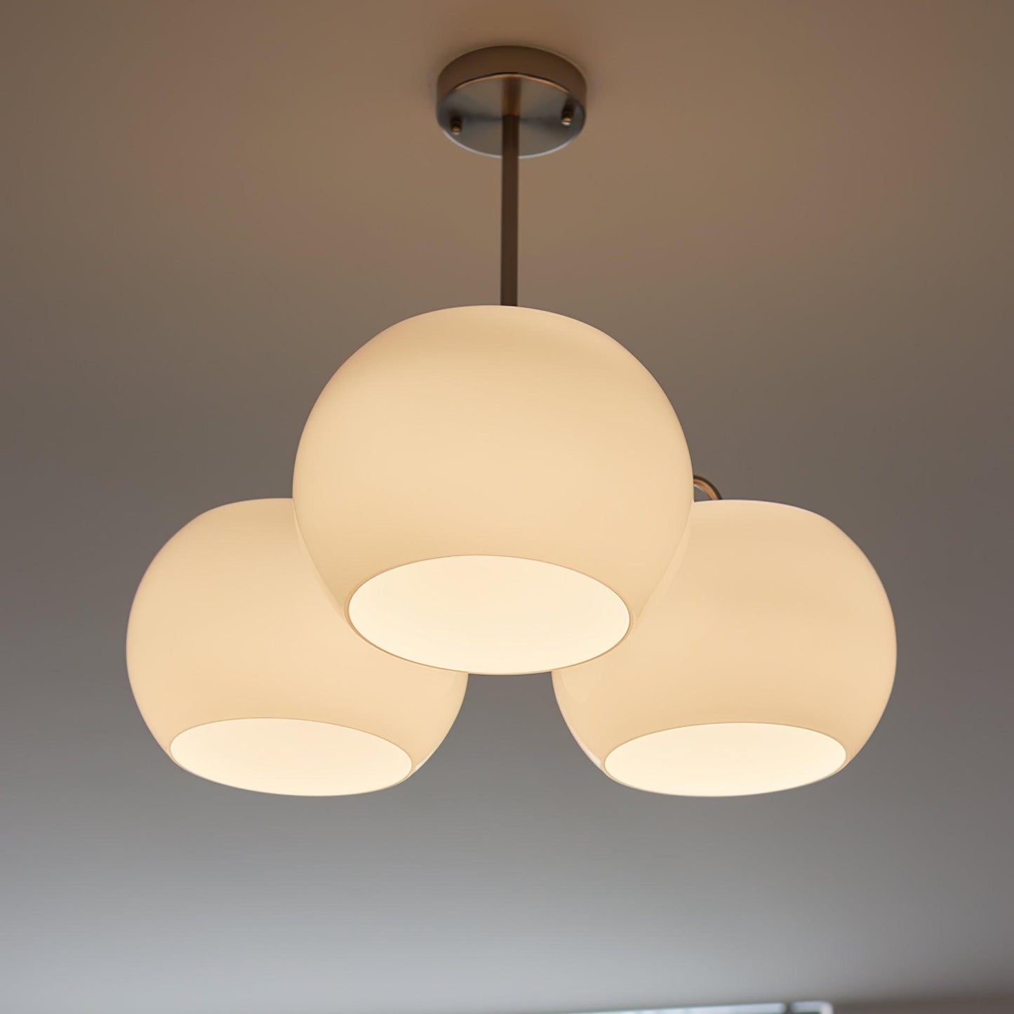 Bennett Glass Round Chandelier