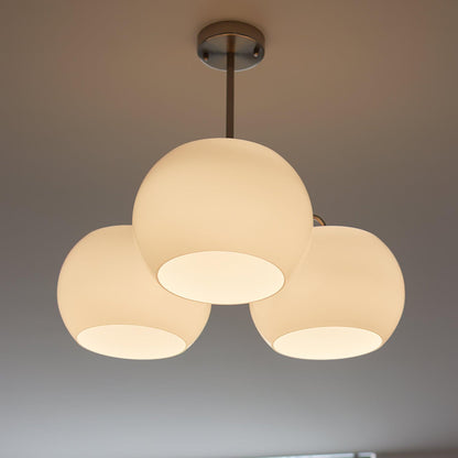 Bennett Glass Round Chandelier