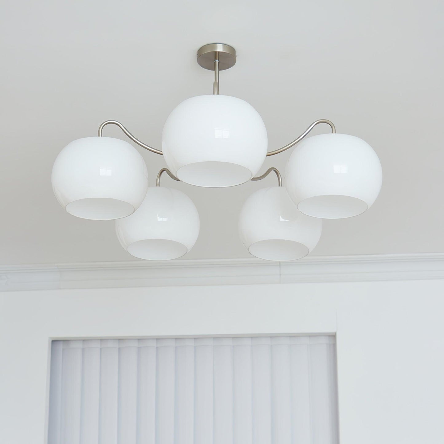 Bennett Glass Round Chandelier