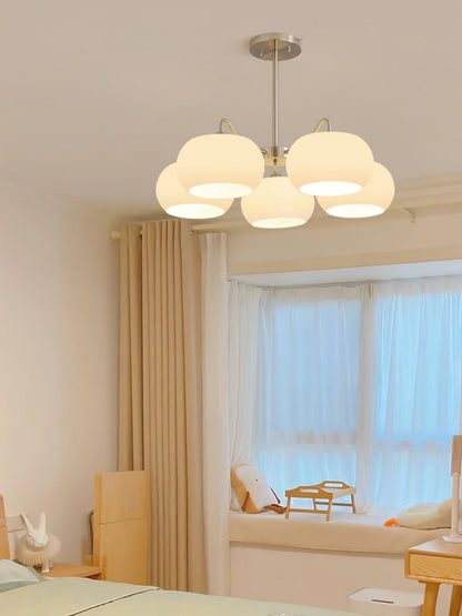 Bennett Glass Round Chandelier