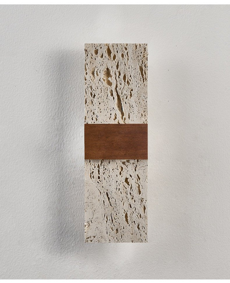Joel Travertine Wall Light