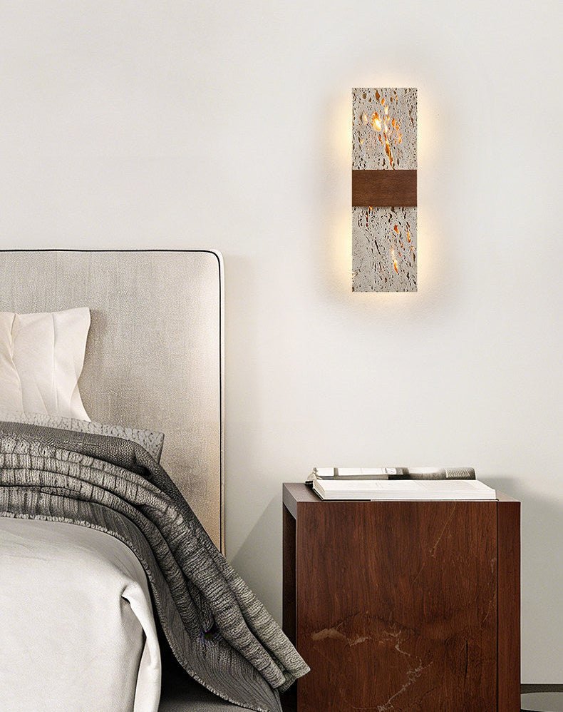 Joel Travertine Wall Light