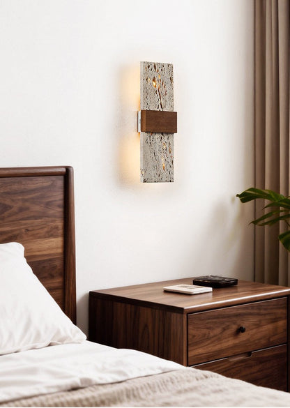 Joel Travertine Wall Light