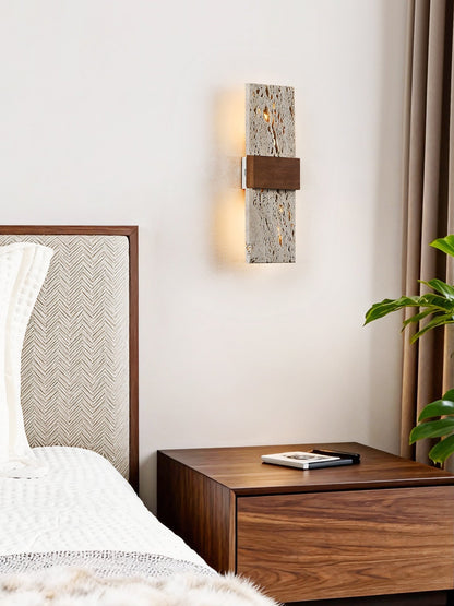 Joel Travertine Wall Light