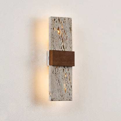 Joel Travertine Wall Light