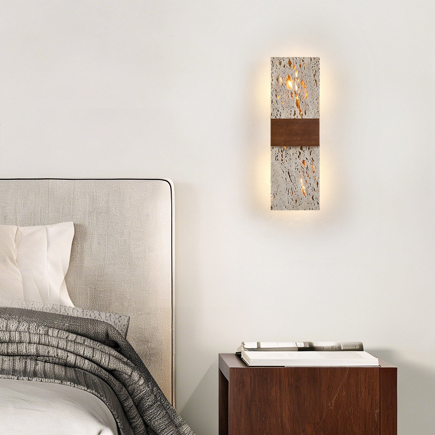 Joel Travertine Wall Light