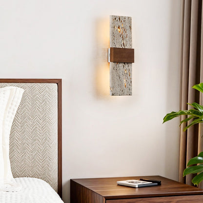 Joel Travertine Wall Light