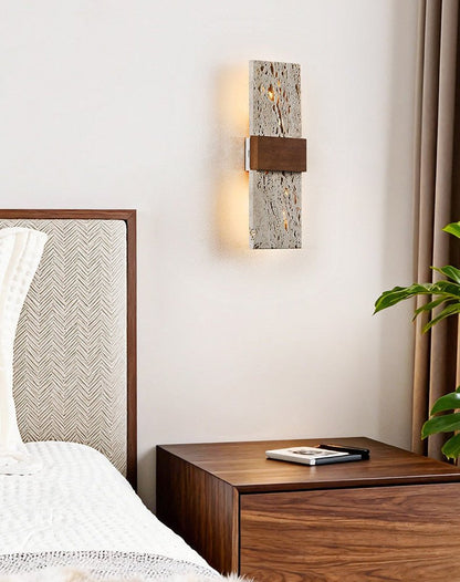 Joel Travertine Wall Light