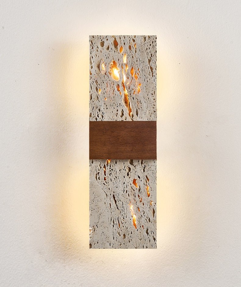 Joel Travertine Wall Light