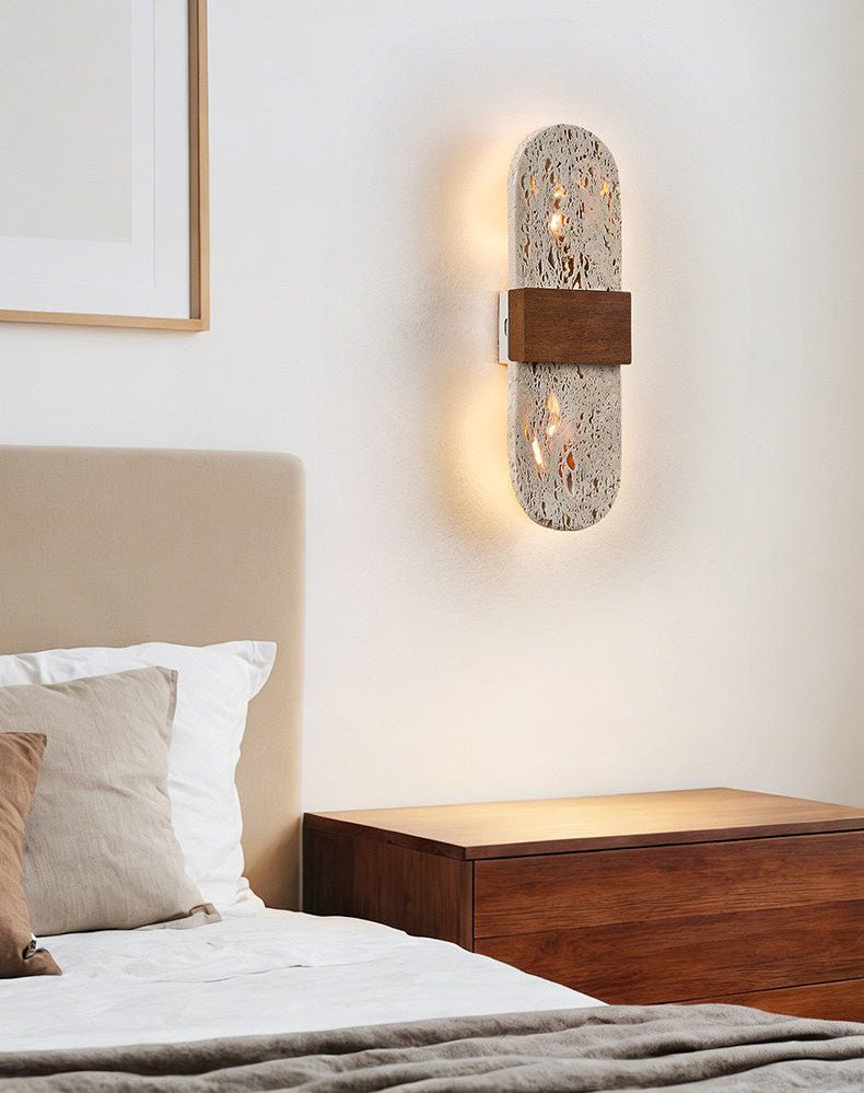 Brody Travertine Wall Light