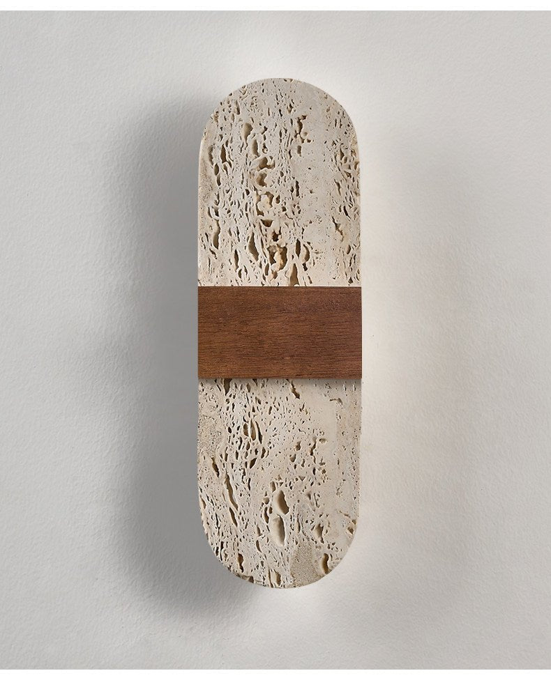Brody Travertine Wall Light
