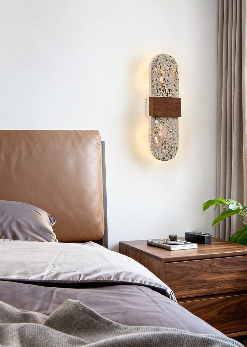 Brody Travertine Wall Light