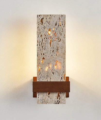 Lilah Travertine Wall Light