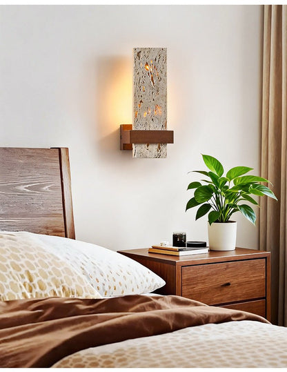 Lilah Travertine Wall Light