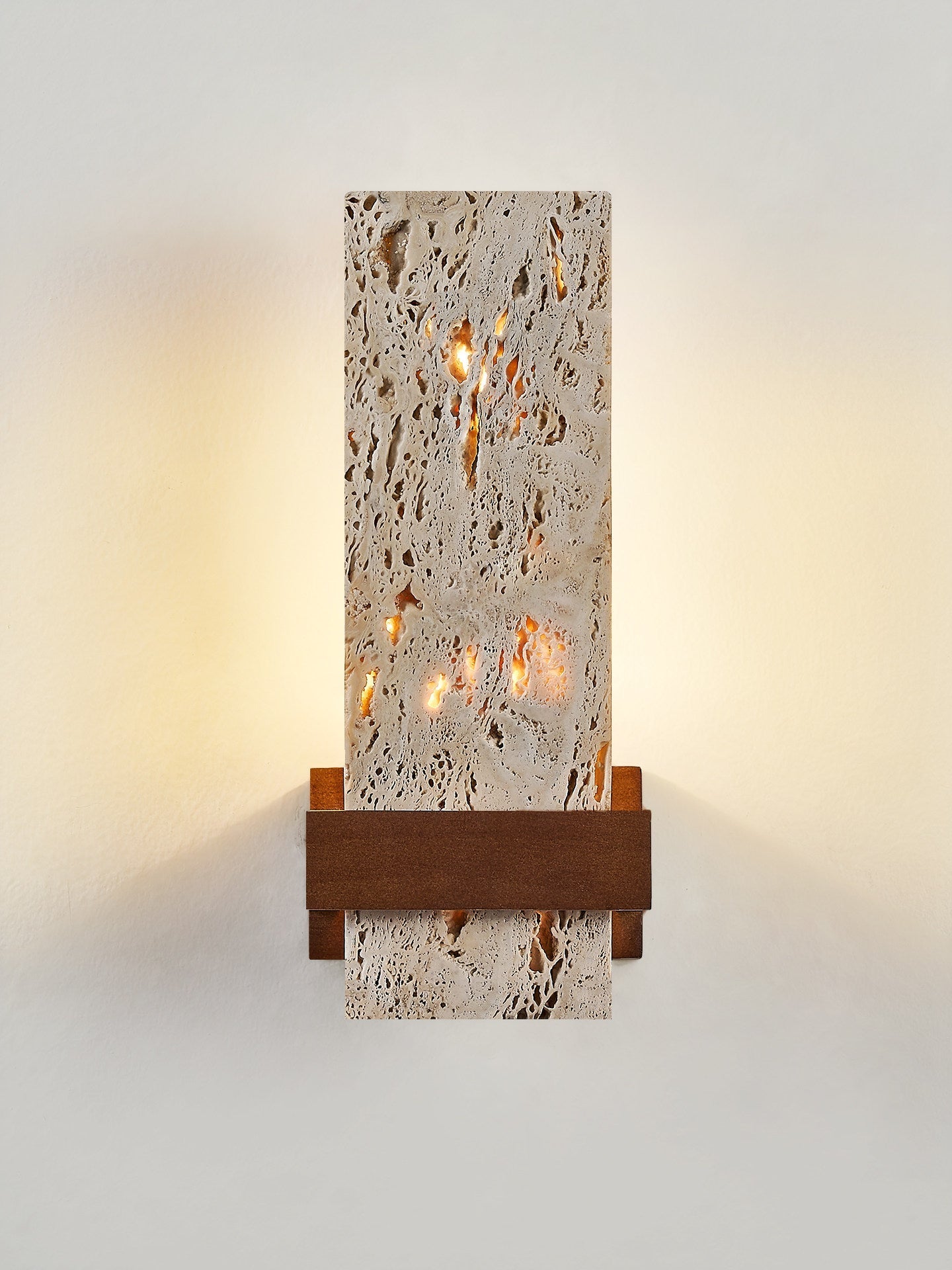 Lilah Travertine Wall Light
