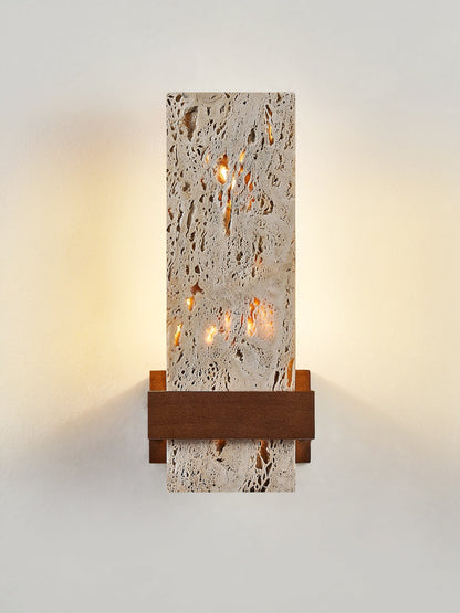 Lilah Travertine Wall Light
