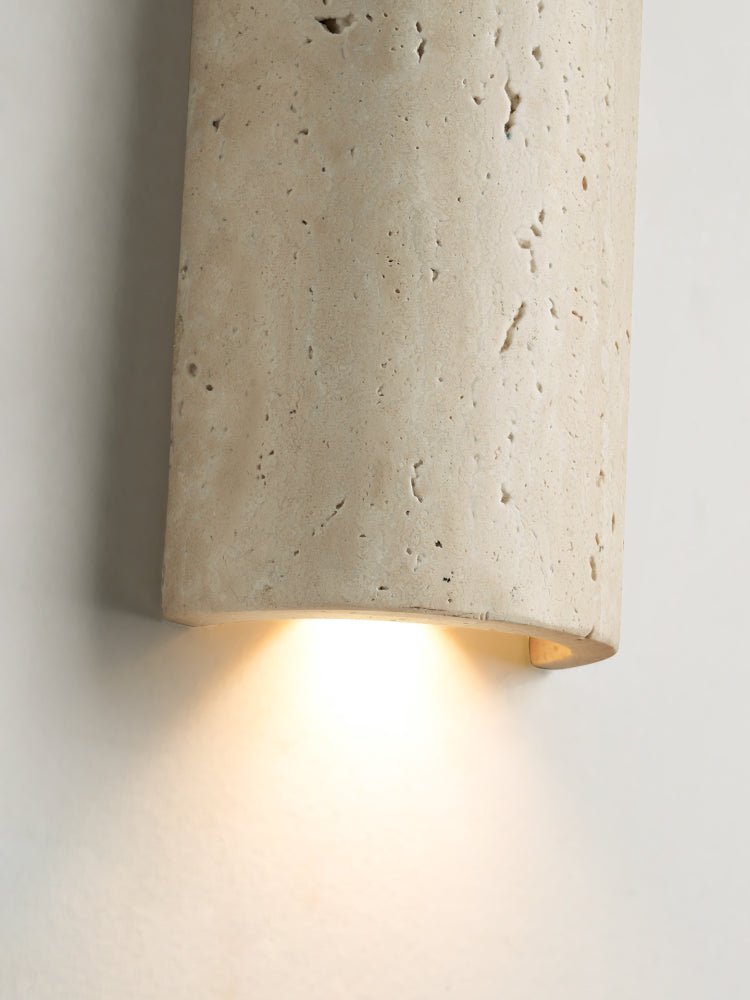 Matias Travertine Wall Sconce