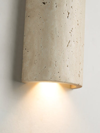 Matias Travertine Wall Sconce