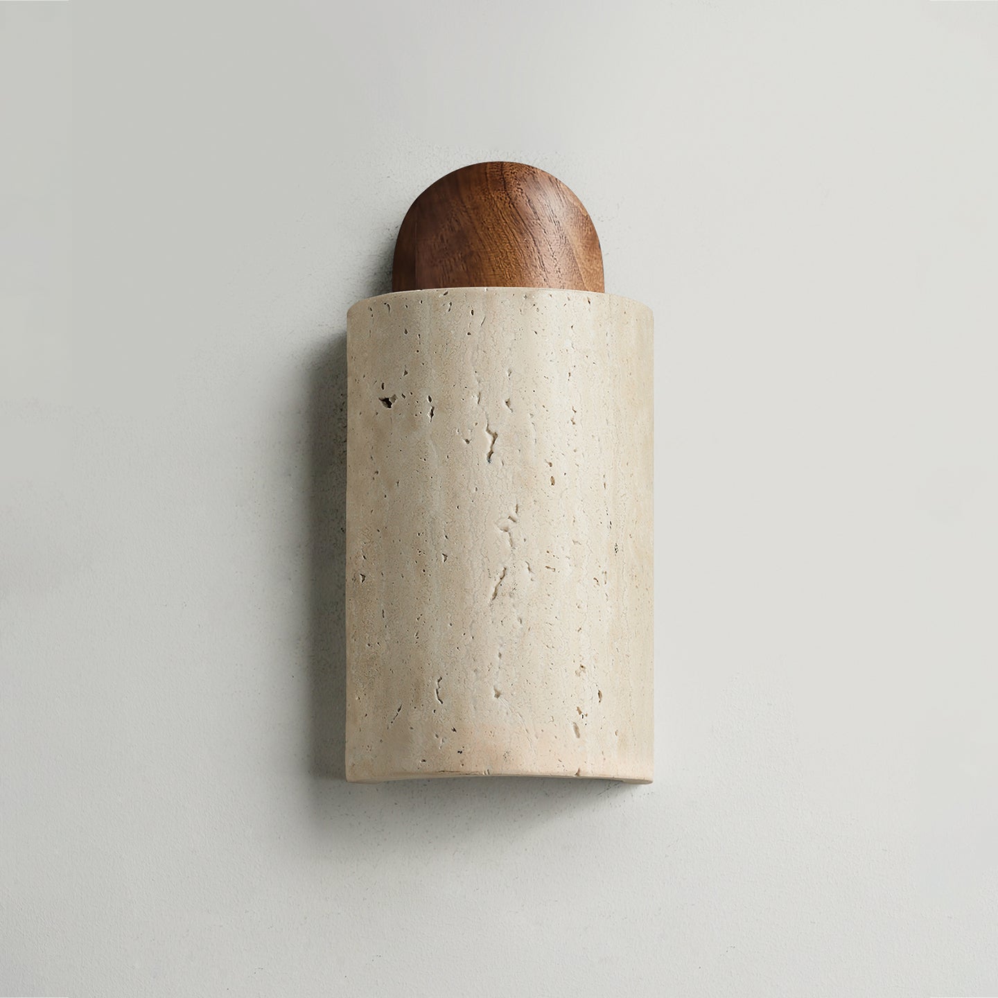 Matias Travertine Wall Sconce