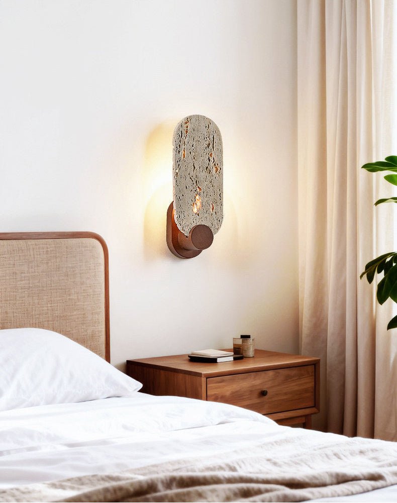 Khloe Travertine Wall Light